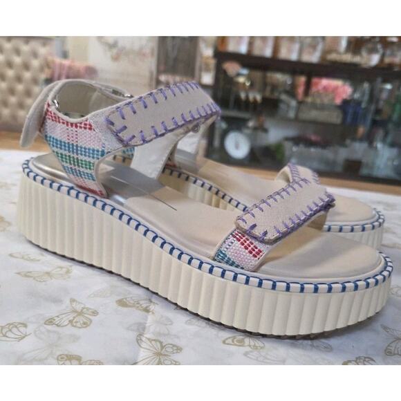 Dolce Vita Debra Platform Sandals Size 8.5 - Picture 1 of 16